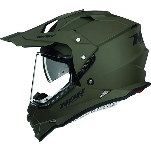 Prilba N312 NOX CASQN312KAKIMAT XS (zelená matná, veľkosť XS)