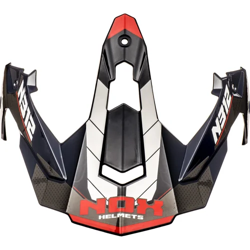 Šilt pre prilby N312 VAPOR, NOX (biela, modrá, červená)