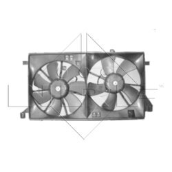 Ventilátor chladenia motora NRF 47290