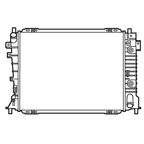 Chladič motora NRF 50343