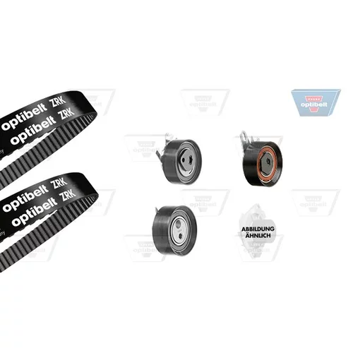 Vodné čerpadlo + sada ozubeného remeňa OPTIBELT KT 1515 W2