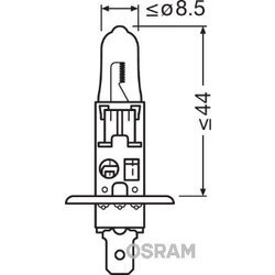 Žiarovka pre diaľkový svetlomet OSRAM 64150CBI-HCB