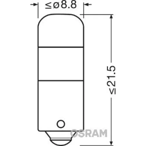 Žiarovka pre osvetlenie vnútorného priestoru OSRAM 3850WW-02B