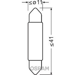 Žiarovka pre osvetlenie vnútorného priestoru OSRAM 6441BL-01B