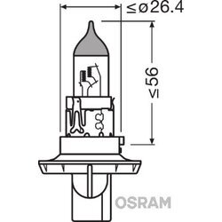 Žiarovka pre diaľkový svetlomet OSRAM 9008