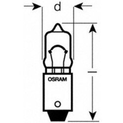 Žiarovka pre osvetlenie vnútorného priestoru OSRAM 64111 - obr. 1