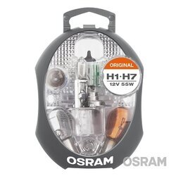 Sortiment, žiarovky OSRAM CLK H1/H7