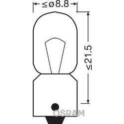 Žiarovka pre smerové svetlo OSRAM 3930TSP