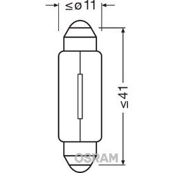 Žiarovka pre osvetlenie vnútorného priestoru OSRAM 6429