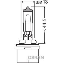 Žiarovka pre hlavný svetlomet OSRAM 881