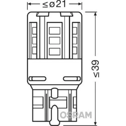 žiarovka 7715YE-02B /OSRAM/