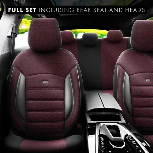 Sada autopoťahov SPORT PLUS 103 BURGUNDY NZ /OTOM/ - obr. 2