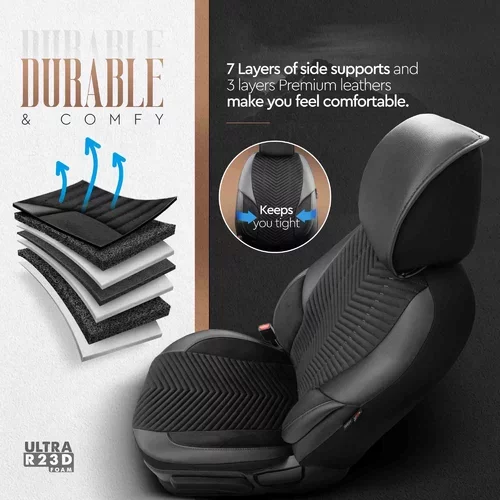 Sada autopoťahov ADVANCED 204 BLACK BABYFACE 3-ZIP /OTOM/ - obr. 3
