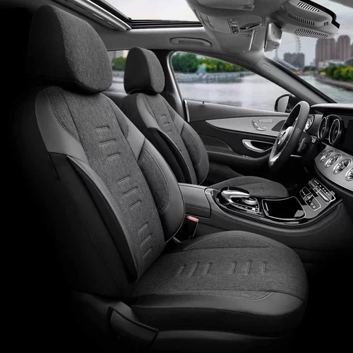 Sada autopoťahov THRONE 102 SMOKED 3-ZIP /OTOM/ - obr. 1