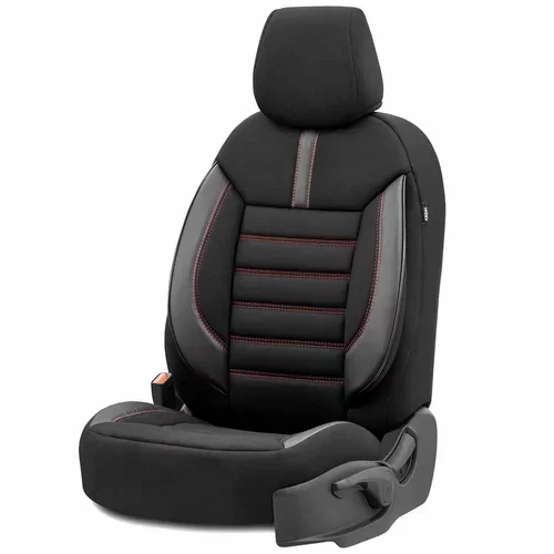 Sada autopoťahov LIMITED 101 BLACK/RED 3-ZIP /OTOM/ - obr. 9