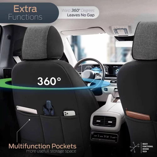Sada autopoťahov SWAN 501 BLACK 3-ZIP /OTOM/ - obr. 7