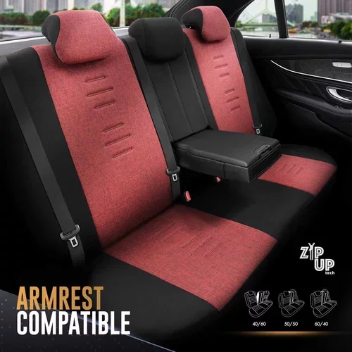 Sada autopoťahov THRONE 103 RED 3-ZIP /OTOM/ - obr. 5