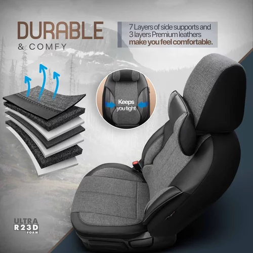 Sada autopoťahov VOYAGER 102 SMOKED 3-ZIP /OTOM/ - obr. 3