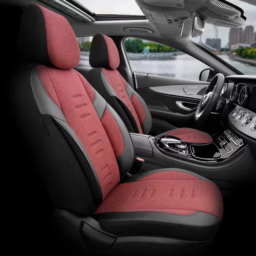 Sada autopoťahov THRONE 103 RED 3-ZIP /OTOM/ - obr. 1