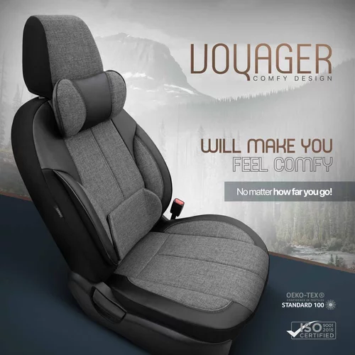 Sada autopoťahov VOYAGER 102 SMOKED 3-ZIP /OTOM/ - obr. 1