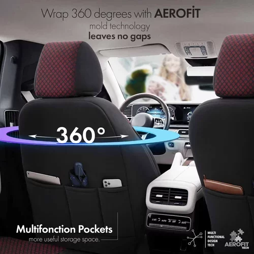 Sada autopoťahov SPORT PLUS 103 BURGUNDY NZ /OTOM/ - obr. 1