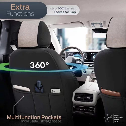 Sada autopoťahov SWAN 503 BEIGE 3-ZIP /OTOM/ - obr. 7