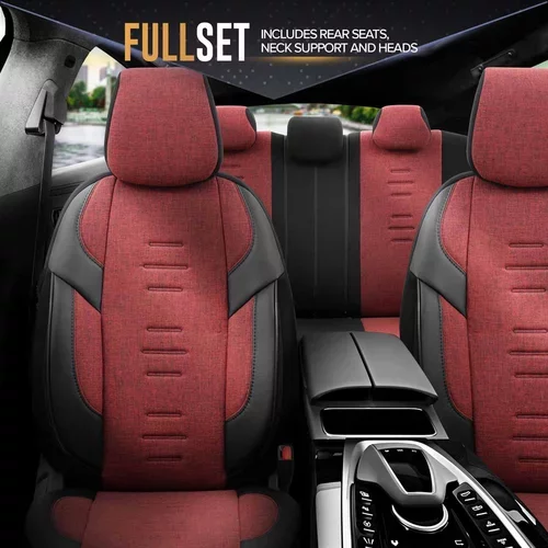 Sada autopoťahov THRONE 103 RED 3-ZIP /OTOM/ - obr. 4
