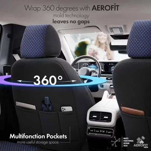 Sada autopoťahov SPORT PLUS 104 BLUE NZ /OTOM/ - obr. 1