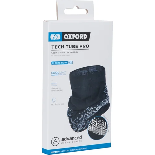 Čierna/reflexná) NW900 nákrčník TECH TUBE PRO COOLMAX®, ADVANCED /OXFORD/ - obr. 4