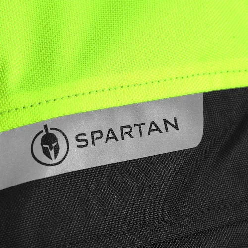 Bunda LONG WP SPARTAN, (čierna/žltá fluo, veľkosť L) /OXFORD/ - obr. 4