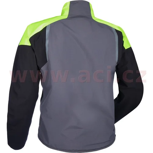 Bunda RAIN SEAL PRO (sivá/čierna/fluo, veľkosť S) /OXFORD/ - obr. 1
