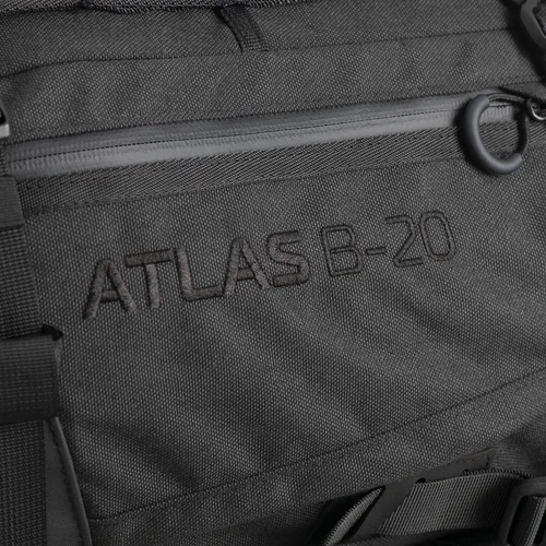 Čierna OL00301 brašna Atlas B-20 Advanced Backpack, objem 20 l) /OXFORD/ - obr. 4
