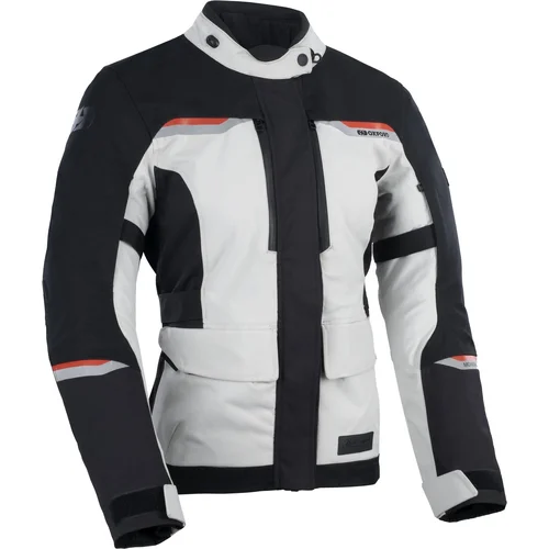 Bunda mondial 2.0 DRY2DRY™ OXFORD TW22110312 ADVANCED, dámska, (svetlosivá/čierna/červená, veľkosť 12)