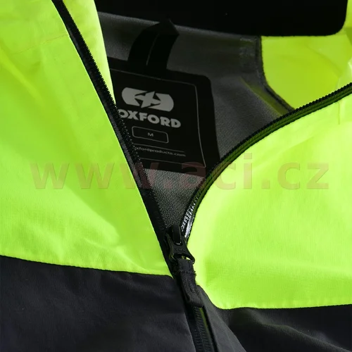 Bunda RAIN SEAL PRO (sivá/čierna/fluo, veľkosť S) /OXFORD/ - obr. 4