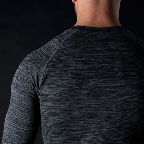 Termobielizeň s dlhým rukávom ADVANCED BASE LAYER ADVANCED, (sivá/čierna, veľkosť S/M) /OXFORD/ - obr. 2