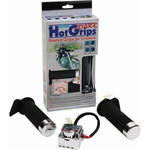 Vyhrievané gripy Hotgrips Cruiser OXFORD OF697 (vnútorný priemer 25,4 mm)