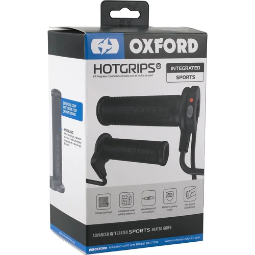 Vyhrievané gripy HotGrips Advanced Integrated Sport OXFORD EL399
