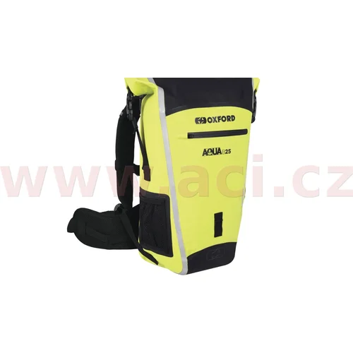 Vodotesný batoh Aqua B-25 (čierna/žltá fluo, objem 25 l) /OXFORD/ - obr. 1