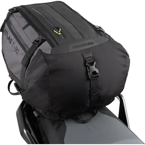 Brašňa na sedadlo spolujazdca Atlas T-30 Advanced Tourpack OXFORD OL00202 (sivá, objem 30 l)