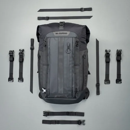 Brašňa Atlas B-30 Advanced Backpack, (sivá, objem 30 l) /OXFORD/ - obr. 9