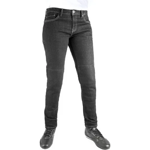 SKRÁTENÉ nohavice Original Approved Jeans Slim fit OXFORD DW199201S12 dámske, (čierna, veľkosť 12/26)
