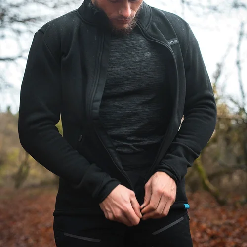 Termobielizeň s dlhým rukávom ADVANCED BASE LAYER ADVANCED, (sivá/čierna, veľkosť S/M) /OXFORD/ - obr. 7