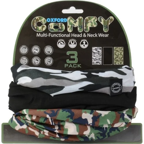 Sada 3 ks) OXFORD NW123 nákrčníky Comfy Camo