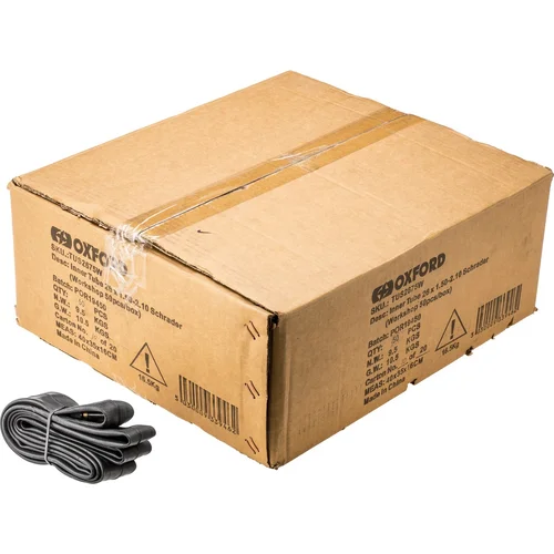 Cyklistická duša 26 x 1,5/2,1 OXFORD TUS2675W ventilček, (obchodné balenie 50 ks)