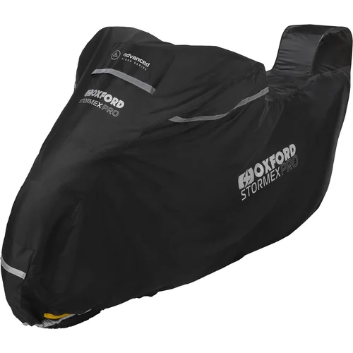Plachta na motorku Stormex Pro OXFORD CV344 (s priestorom pre kufrík), (čierna, veľkosť S)