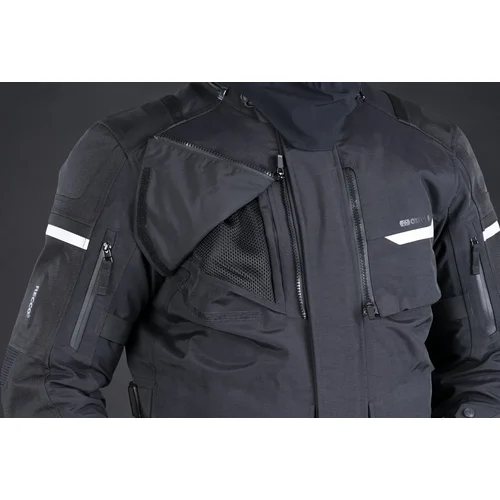 Bunda stormland DRY2DRY™ ADVANCED, (čierna, veľkosť 3XL) /OXFORD/ - obr. 1
