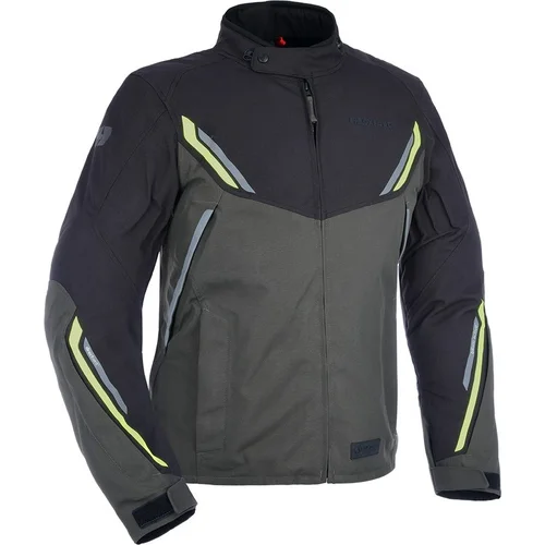 Bunda HINTERLAND OXFORD TM194403L ADVANCED, (čierna/sivá/žltá fluo, veľkosť L)