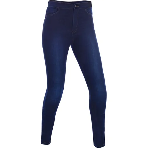 Nohavice SUPER JEGGINGS 2.0 OXFORD TW190102R20 dámske, (legíny s podšívkou Kevlar®, modré indigo, veľkosť 20/28)