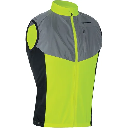 Reflexná vesta ENDEAVOUR OXFORD CG200FS (žltá fluo/sivá reflexná/čierna, veľkosť S)