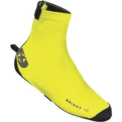 Vodoodolné návleky cez cyklistické topánky a tretry BRIGHT SHOES 1.0 OXFORD BO01YS (žlté fluo, veľkosť S)
